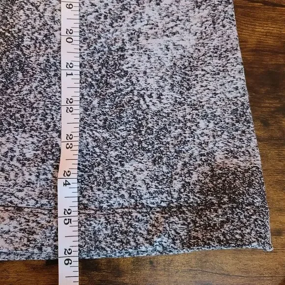 Lululemon Cool Racerback II Luon Spray Jacquard White Black Tank 6 - Picture 4 of 7